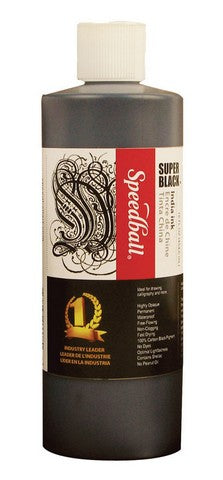 Speedball Super Black India Calligraphy Ink