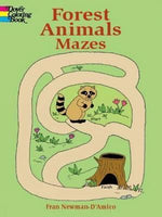 Coloring & Activity Books-Animals Mazes & Puzzles