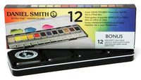 Various Watercolor Sets, supplies, brushes, and Winsor Professional Watercolor tubes