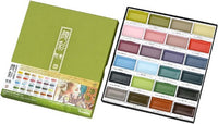 Various Watercolor Sets, supplies, brushes, and Winsor Professional Watercolor tubes