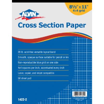 Alvin Cross Section Drawing Pads