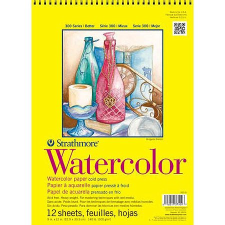 Strathmore® 400 Series Wired Watercolor Paper Pad
