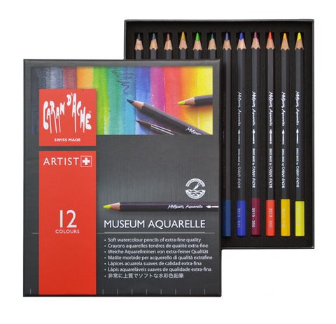 Caran D’ache Museum Pencils and a few Supracolor pencils