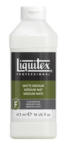 Liquitex Professional Matte Gel Medium, 237ml (8-oz)