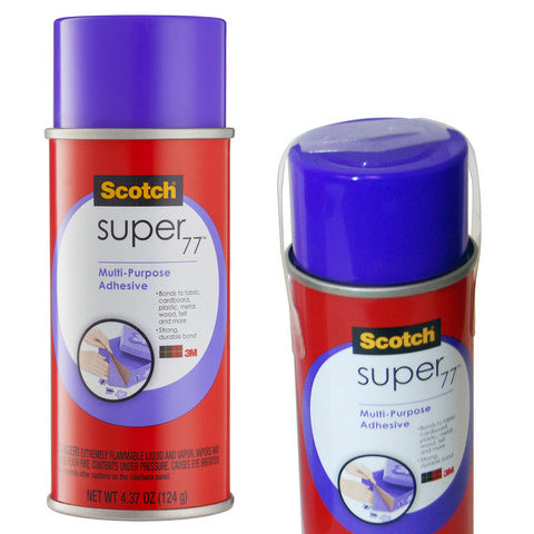 3M Super 77 Multipurpose Spray Adhesive, 7.3 oz.