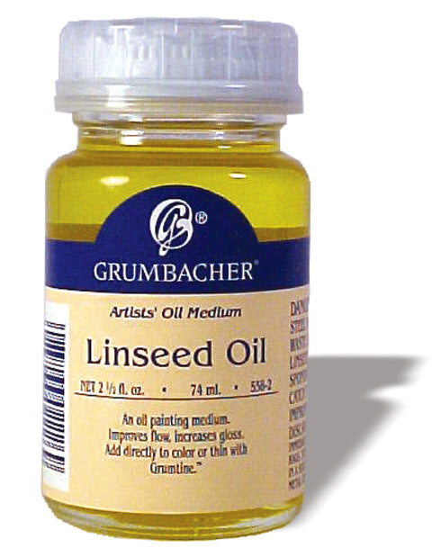 Grumbacher® Linseed Oil