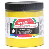 Speedball 8oz Water Soluble Screen Printing Ink and Speedball Acrylic Screen Printing Inks